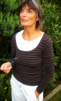 Portrait von Ulrike Jonath in ihrem Atelier